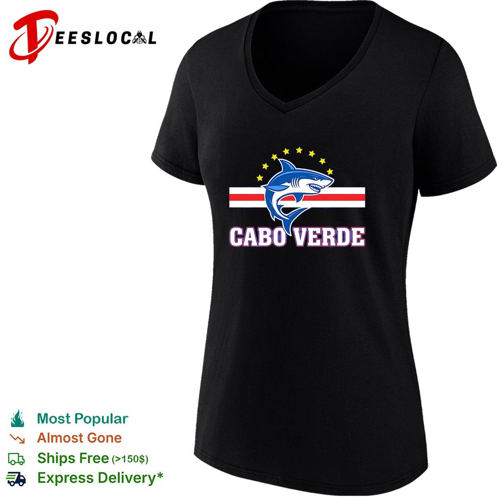 Cabo Verde shark mascot crest shirt Unisex
