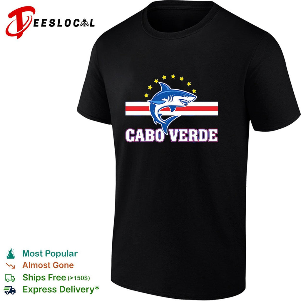 Cabo Verde shark mascot crest shirt Unisex