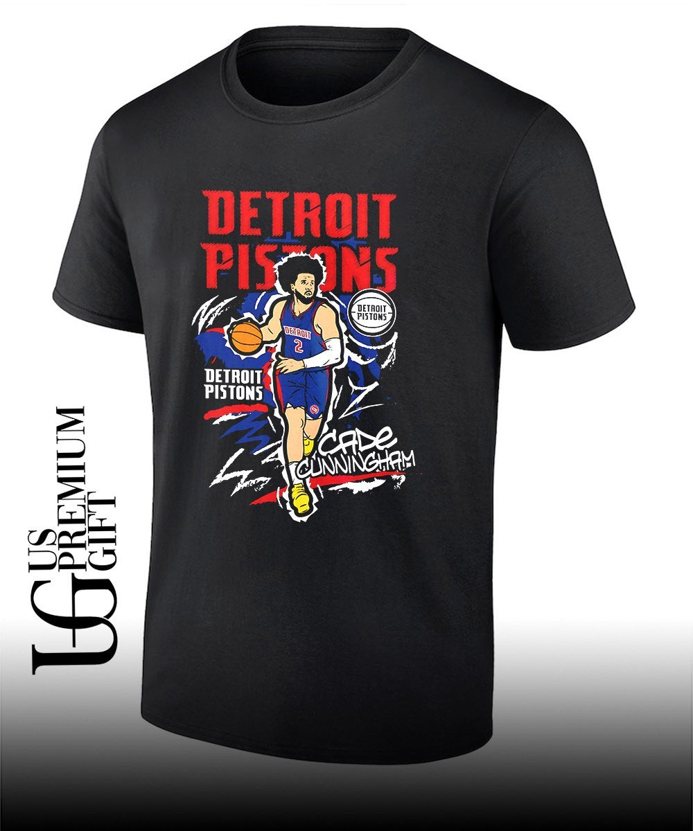 Cade Cunningham Detroit Pistons NBA Chalked Up player 2026 shirt Unisex