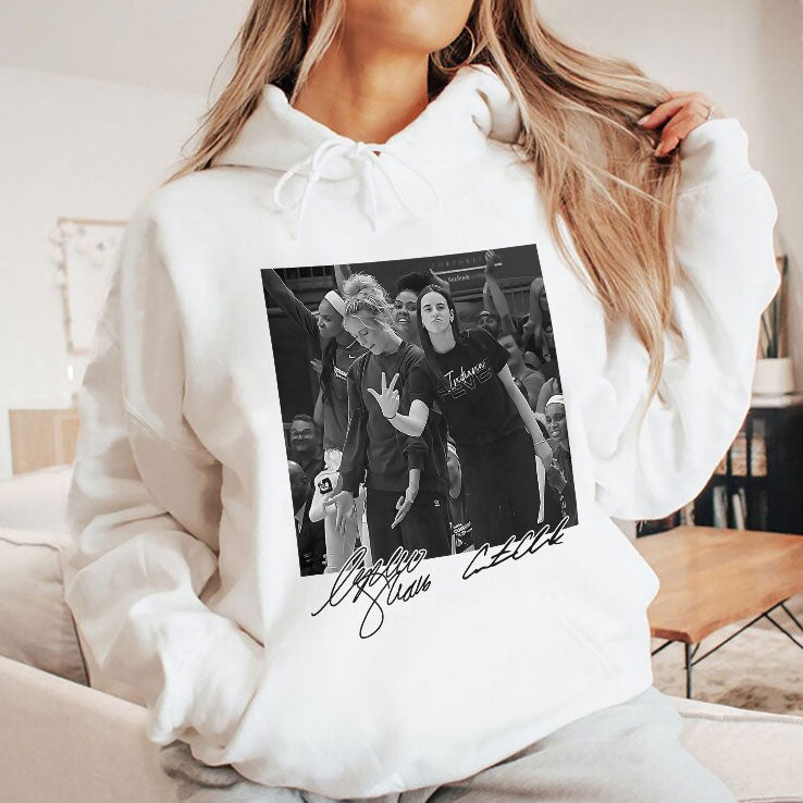 Caitlin Clark And Sophie Cunningham T Shirt Unisex