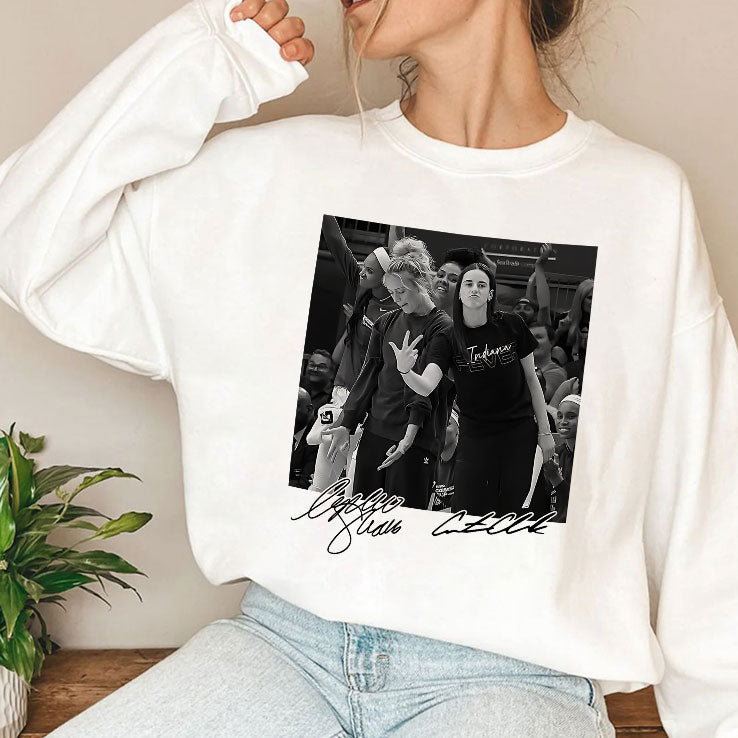 Caitlin Clark And Sophie Cunningham T Shirt Unisex