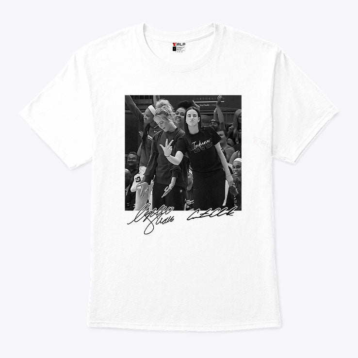 Caitlin Clark And Sophie Cunningham T Shirt Unisex