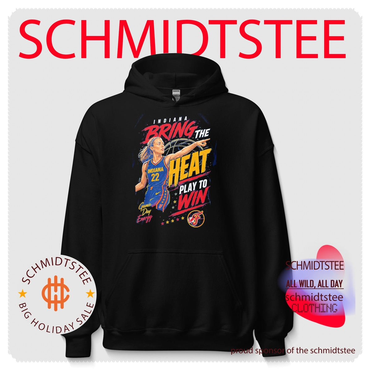 Caitlin Clark Indiana Fever Bring the Heat Play to Win shirt Unisex