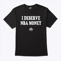 Caitlin Clark Wearing I Deserve NBA Money T Shirt Unisex