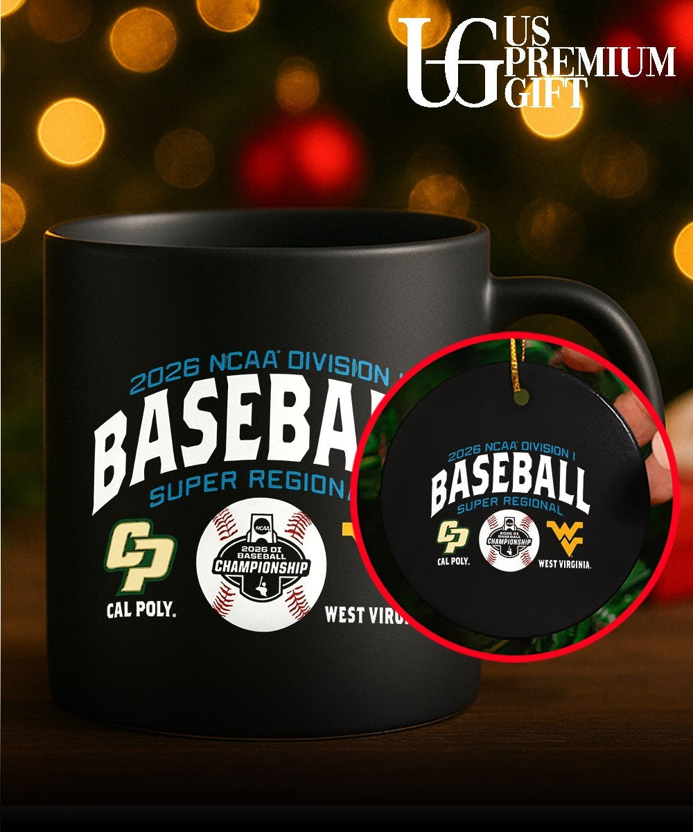 Cal Poly Mustangs vs West Virginia Mountaineers 2026 NCAA Division I Baseball Super Regional shirt