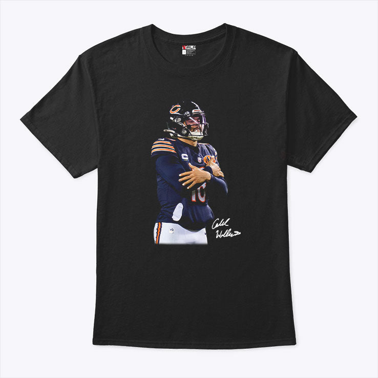 Caleb Williams Cold Chicago Football Shirt Unisex