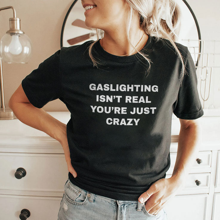 Caleb Williams Gaslighting Isn’t Real You’re Just Crazy Shirt Unisex