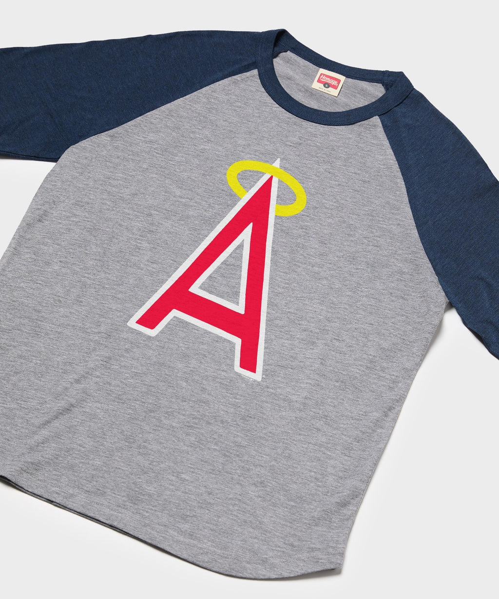 California Angels Cap Logo '72 Raglan Unisex