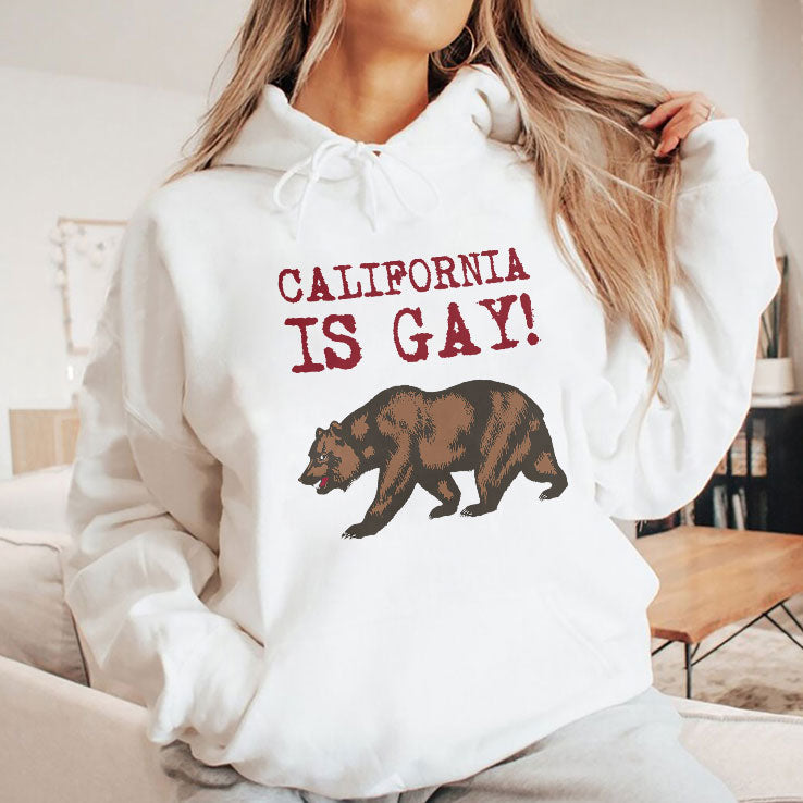 California Is Gay Bear T Shirt Unisex