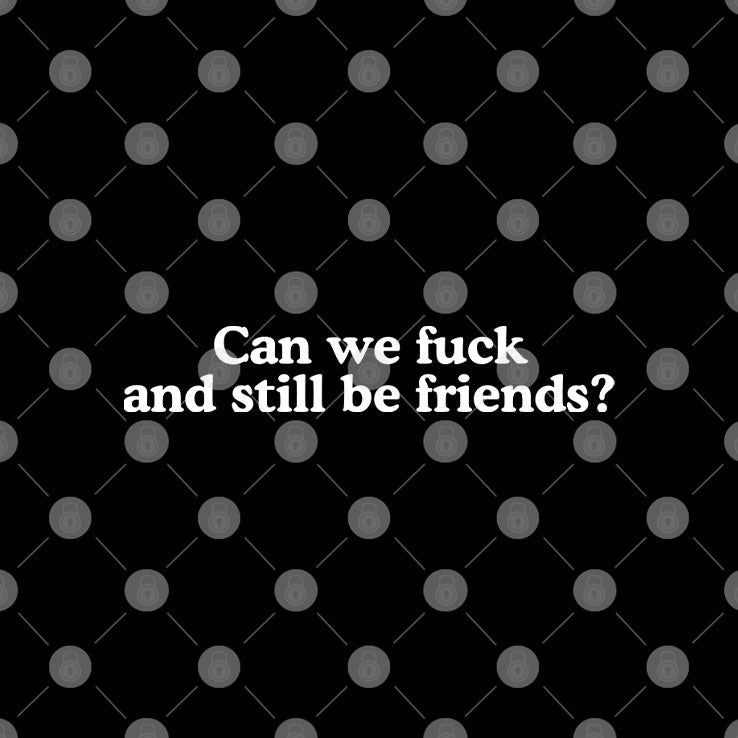Can We Fuck And Still Be Friends T Shirt Unisex