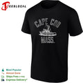 Cape Cod Mass boat nautical coastal vintage shirt Unisex