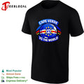 Cape Verde Vs The World retro shirt Unisex