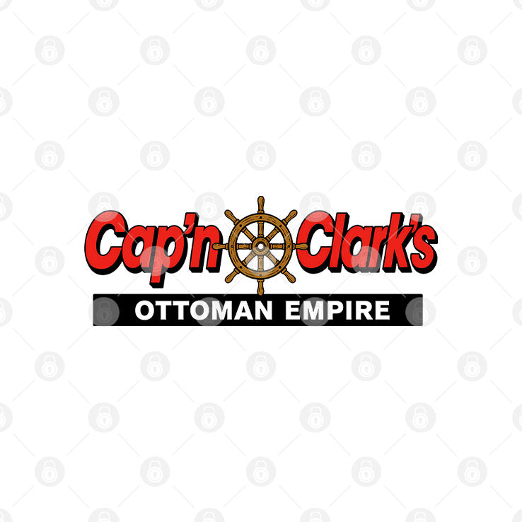 Cap’n Clark’s Ottoman Empire Everything Must Go T Shirt Unisex