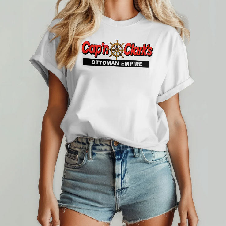 Cap’n Clark’s Ottoman Empire Everything Must Go T Shirt Unisex
