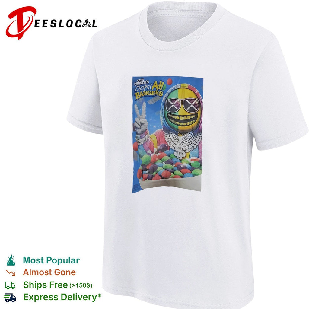 Capn Crunch Oops All Bangers shirt Unisex