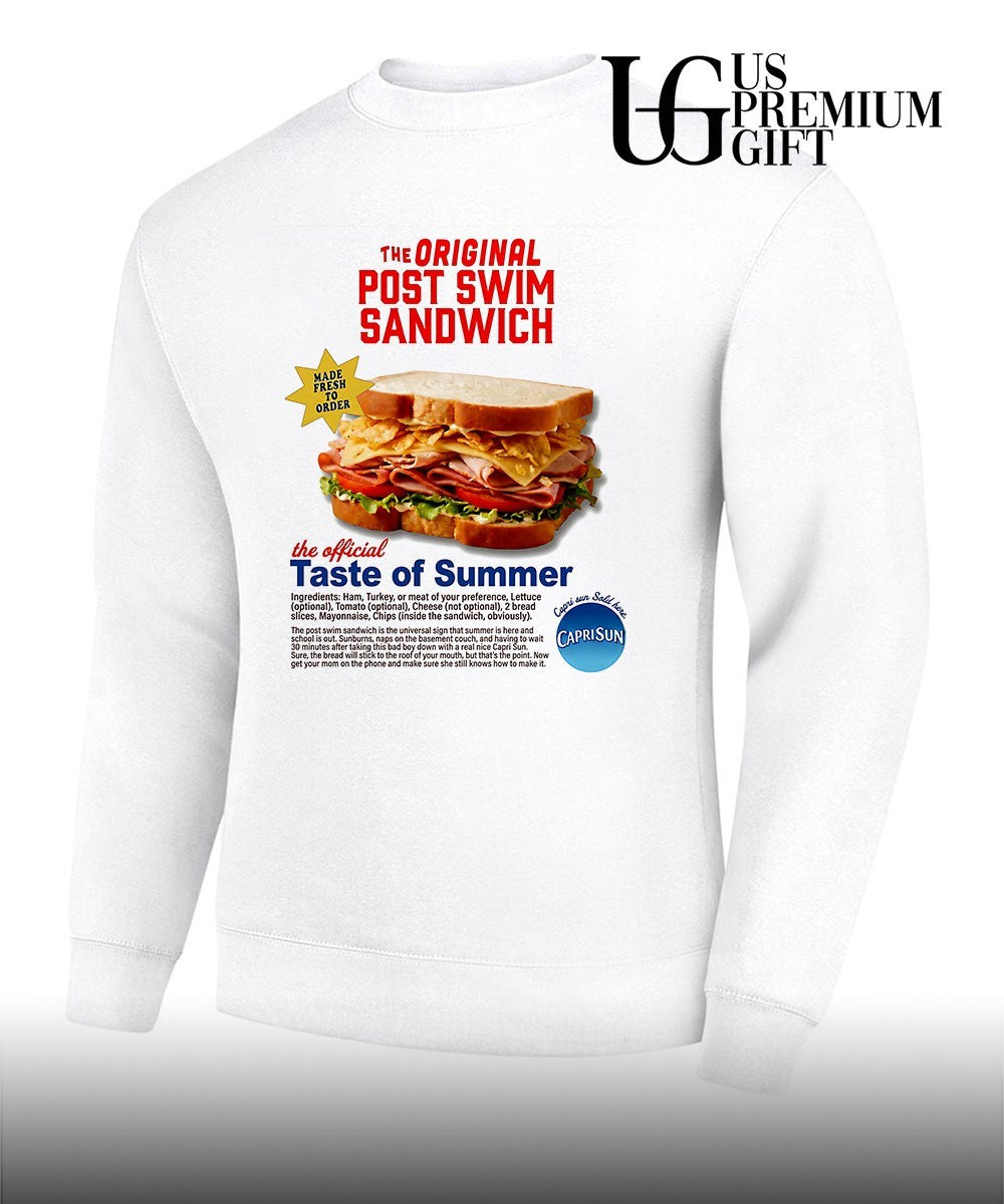 Capri Sun Post Swim Sandwich Summer Food Snack shirt Unisex