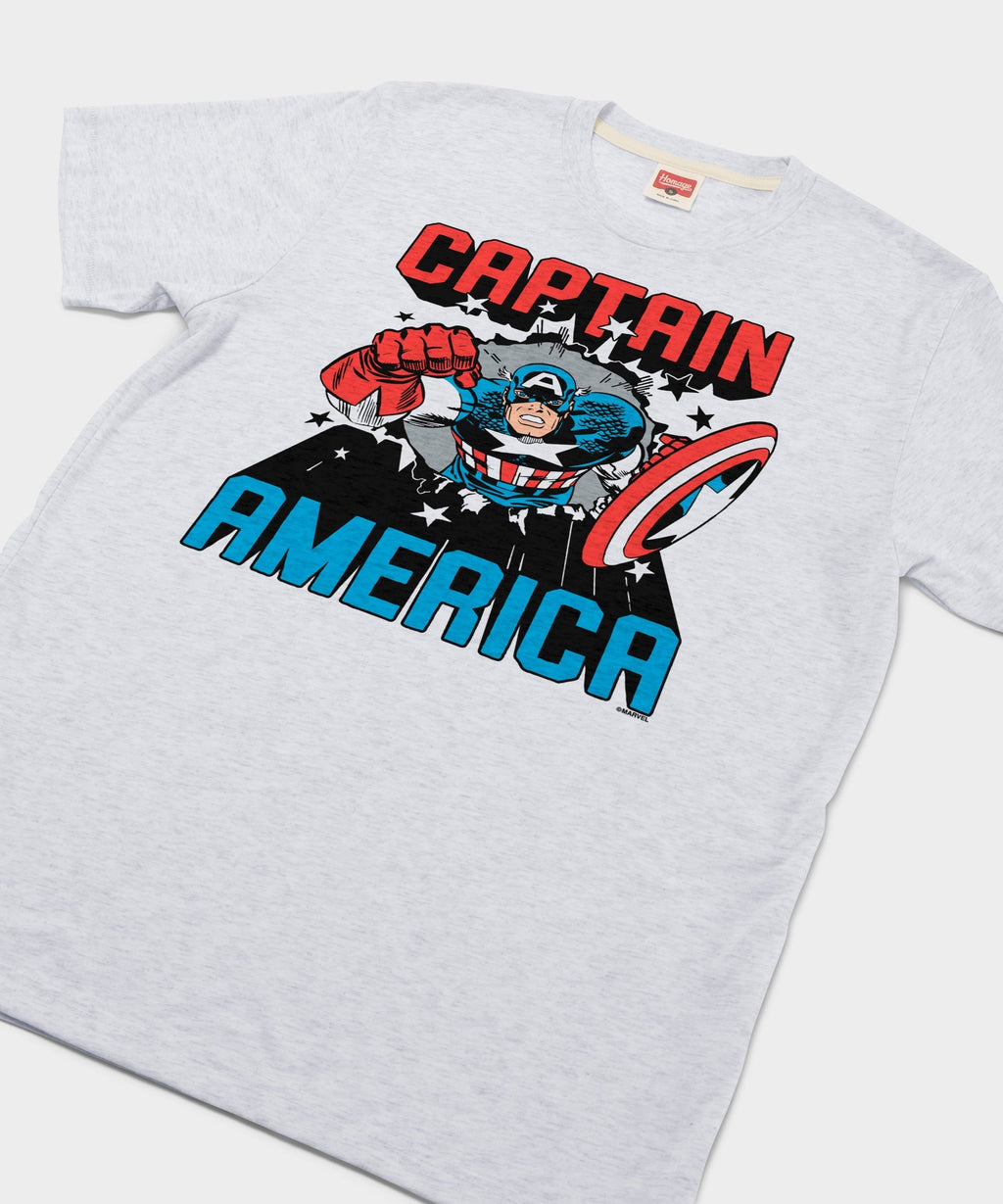 Captain America Bustin' Through Unisex