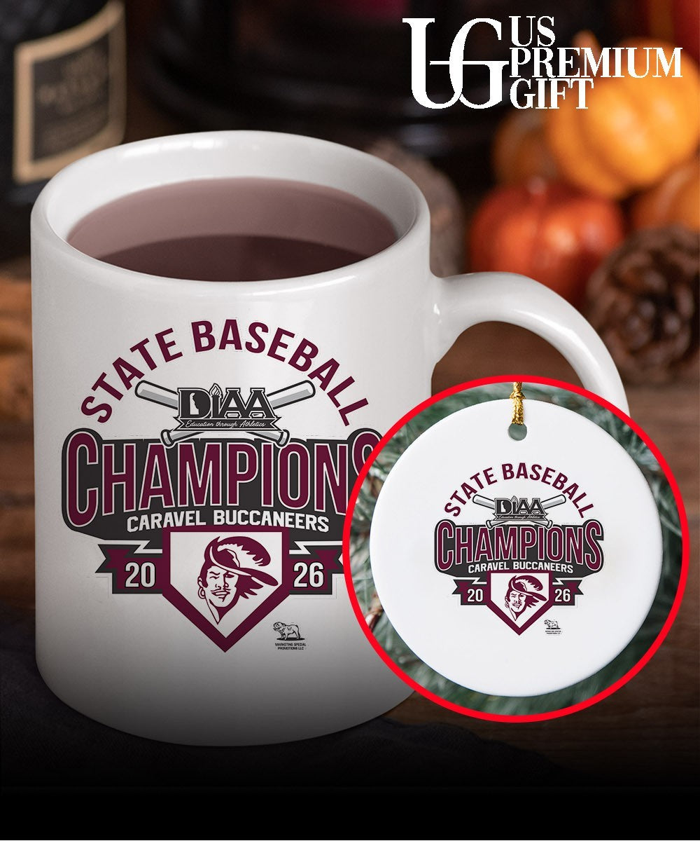 Caravel Buccaneers DIAA State Baseball Championship 2026 shirt Unisex