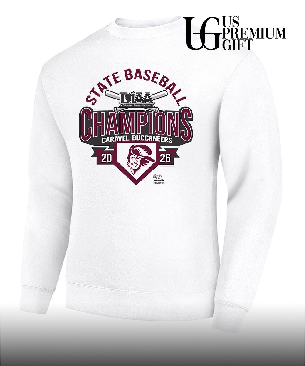 Caravel Buccaneers DIAA State Baseball Championship 2026 shirt Unisex