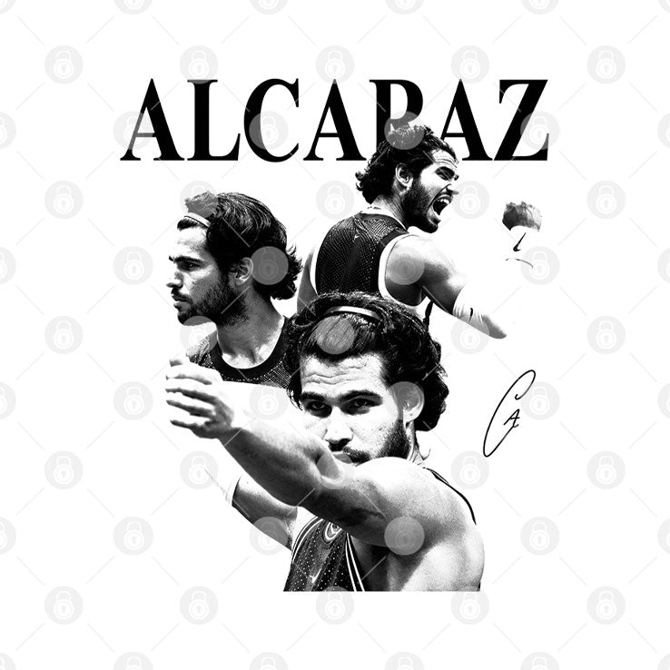 Carlos Alcaraz Tennis US Open Signature Shirt