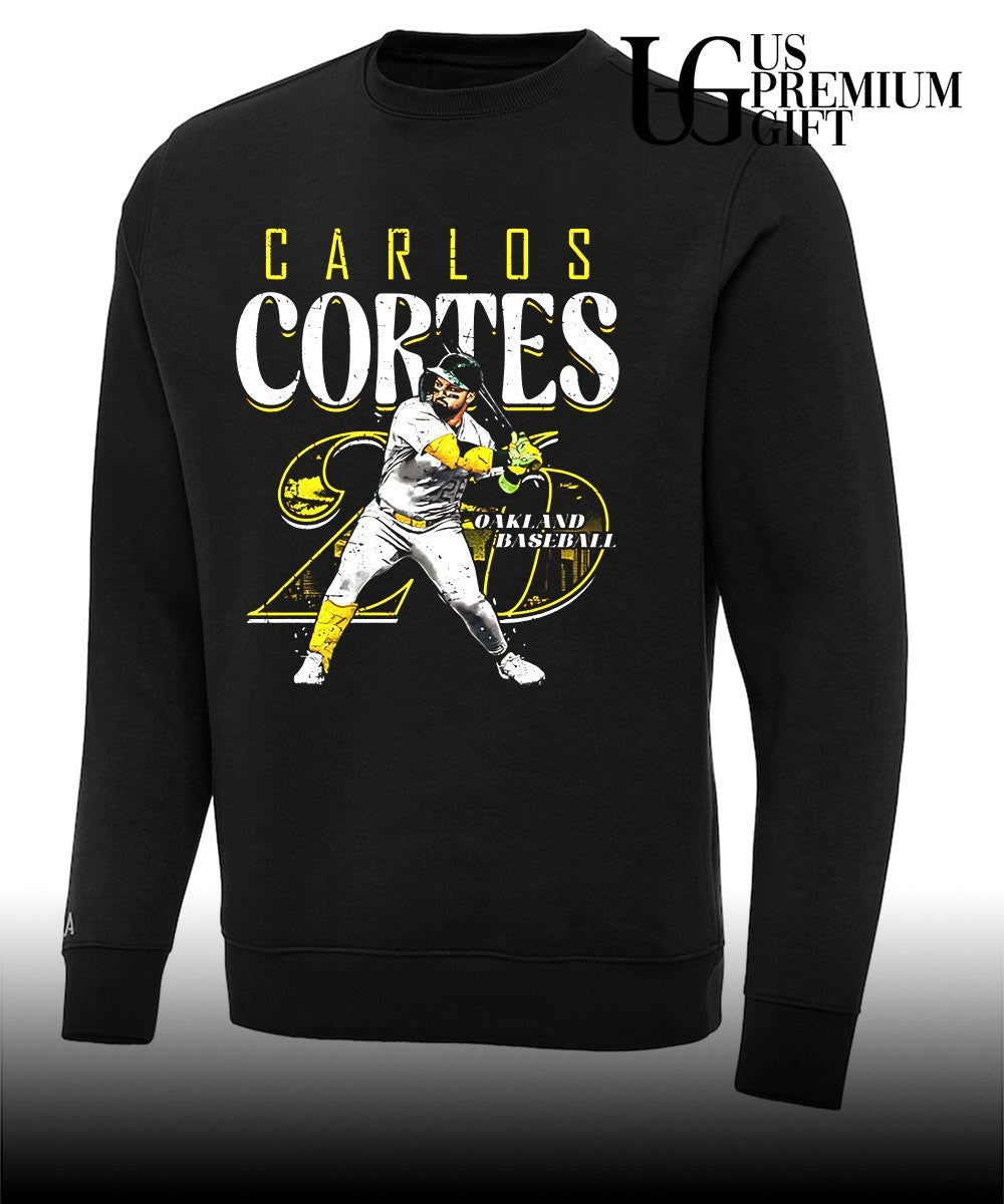 Carlos Cortes 26 player Oakland Baseball shirt Unisex