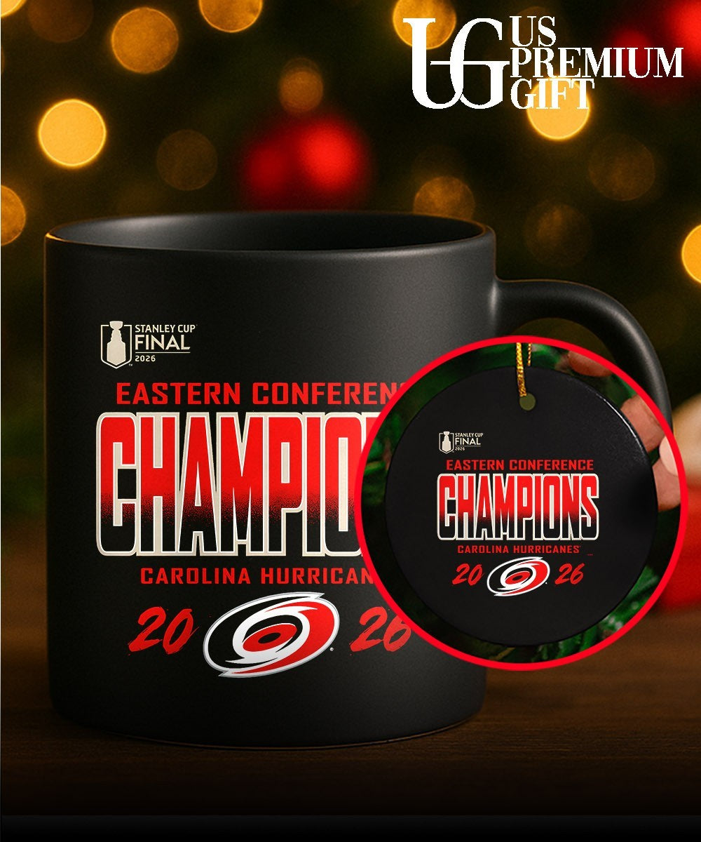 Carolina Hurricanes 2026 Eastern Conference Champions Locker Room shirt Unisex