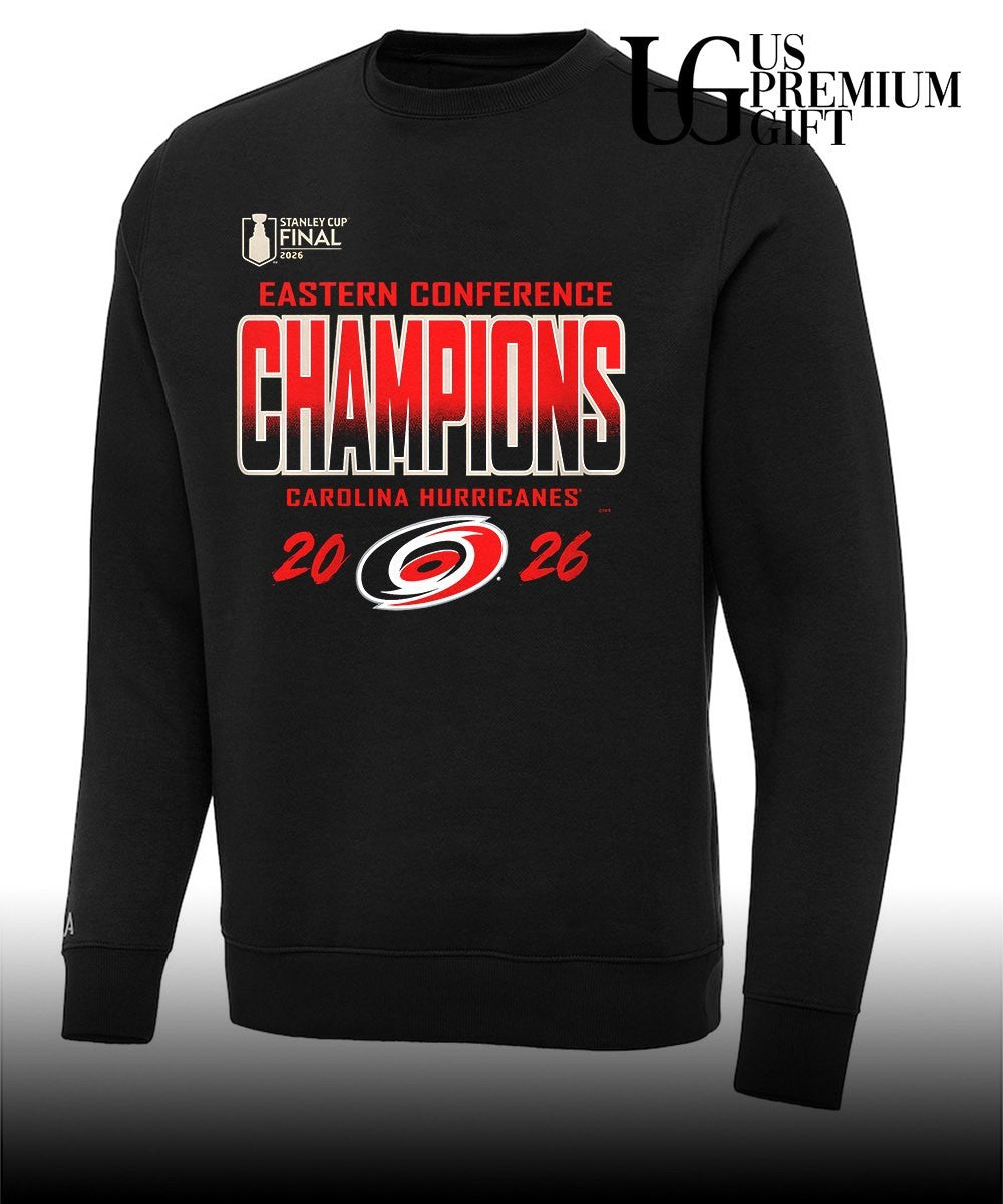 Carolina Hurricanes 2026 Eastern Conference Champions Locker Room shirt Unisex