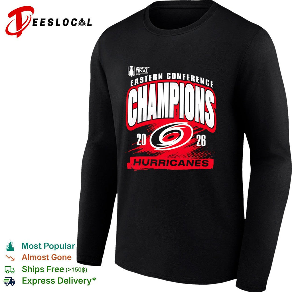 Carolina Hurricanes 2026 Eastern Conference Champions Stanley Cup Final shirt Unisex