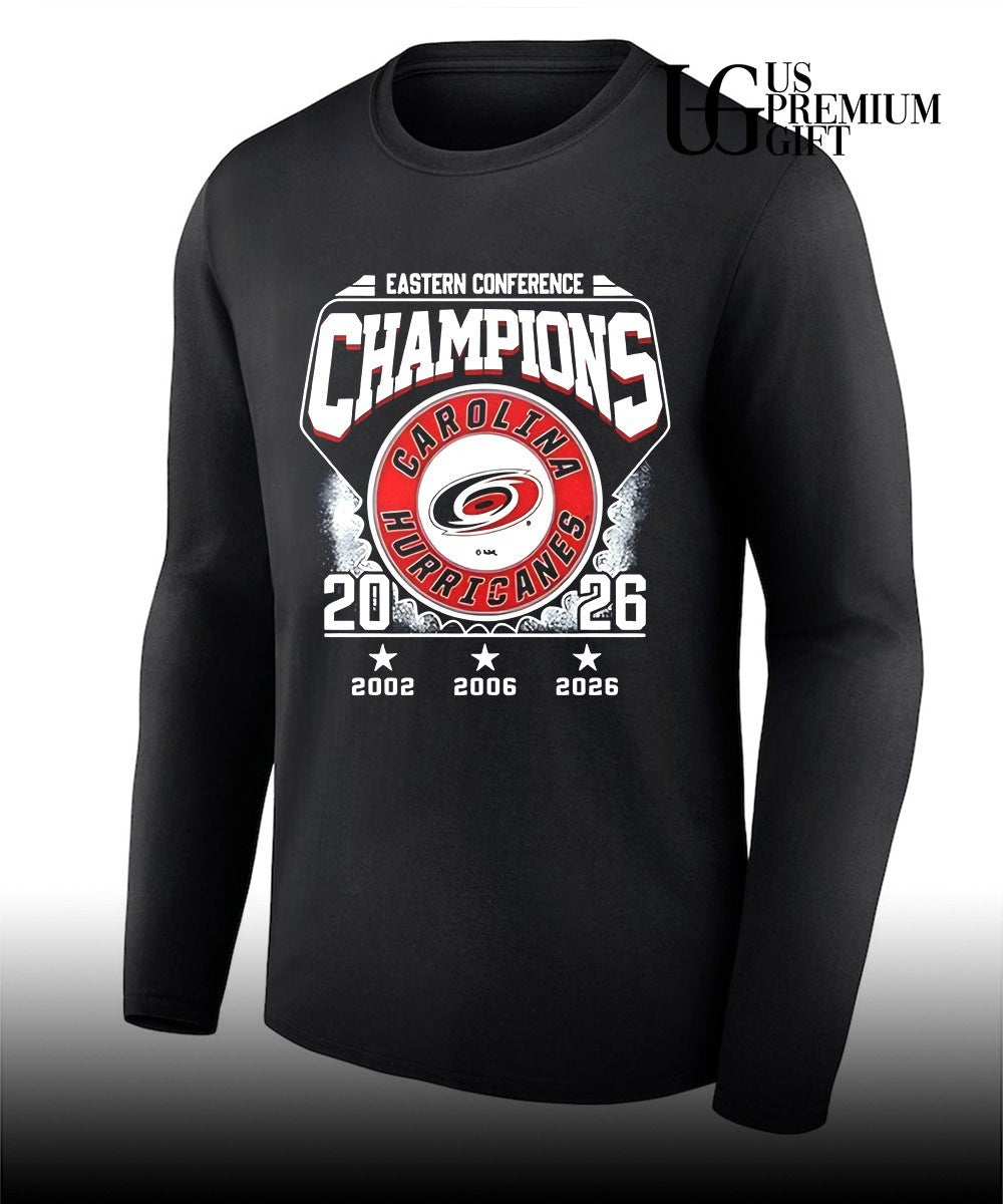 Carolina Hurricanes 2026 Eastern Conference Champions shirt Unisex