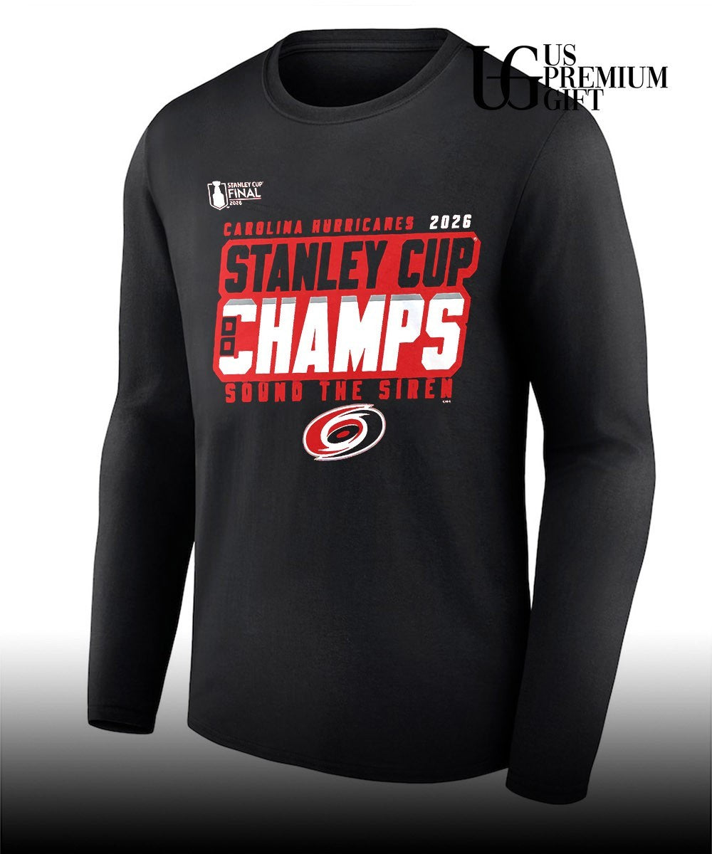 Carolina Hurricanes 2026 Stanley Cup Champions Sound The Siren Hometown shirt Unisex