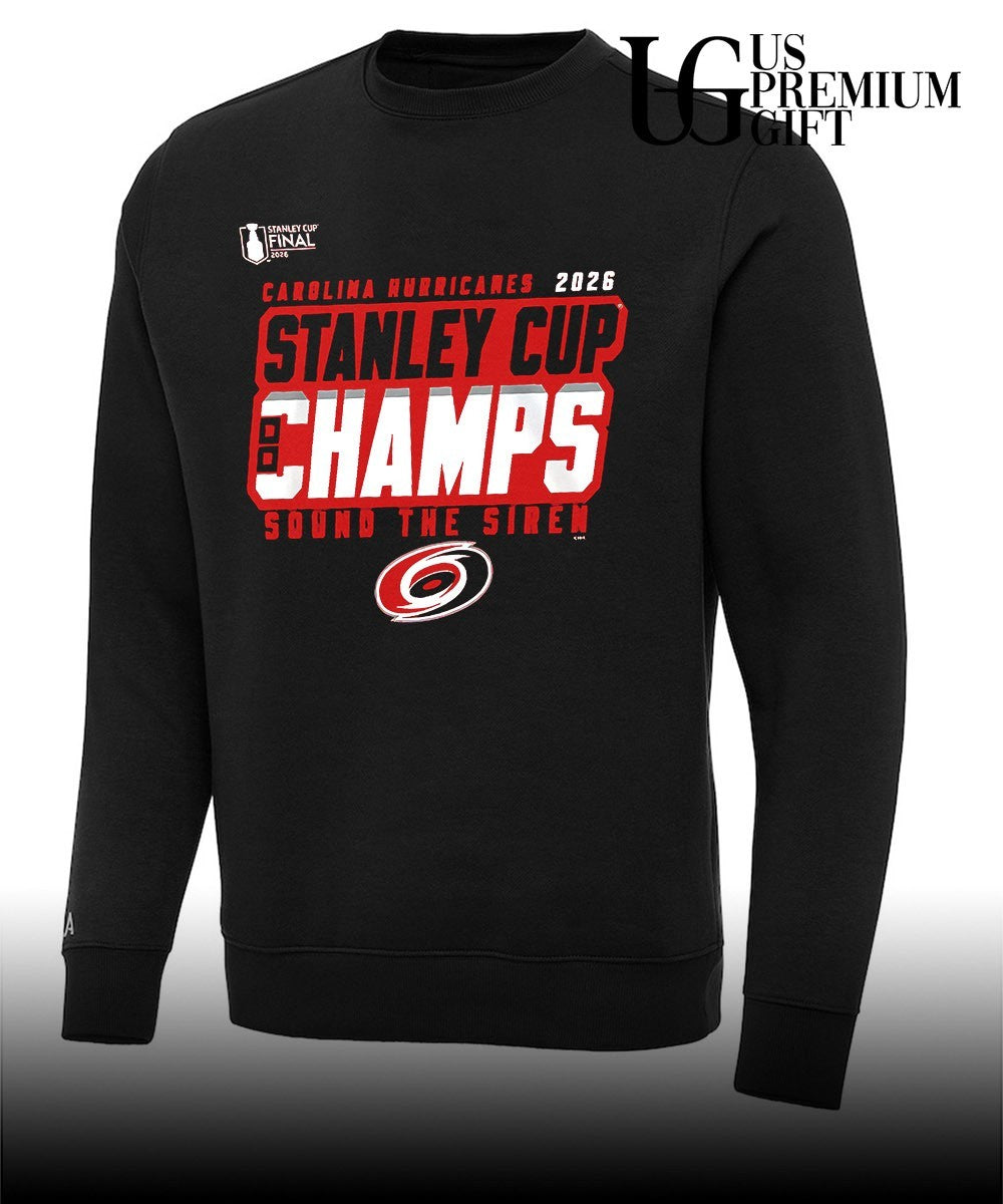 Carolina Hurricanes 2026 Stanley Cup Champions Sound The Siren Hometown shirt Unisex