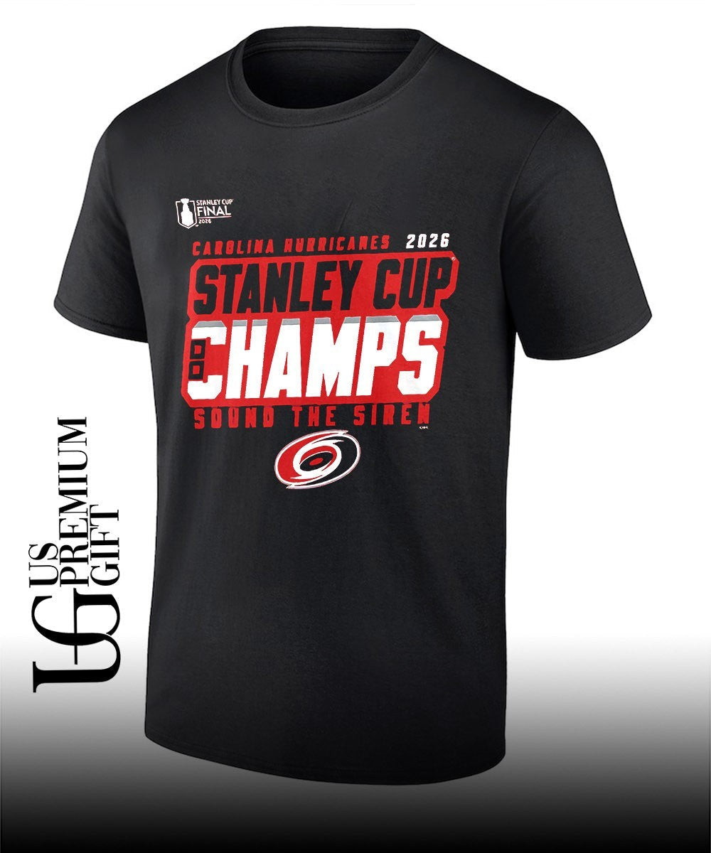Carolina Hurricanes 2026 Stanley Cup Champions Sound The Siren Hometown shirt Unisex