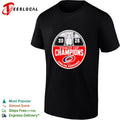Carolina Hurricanes 2026 Stanley Cup Champions circle logo shirt Unisex