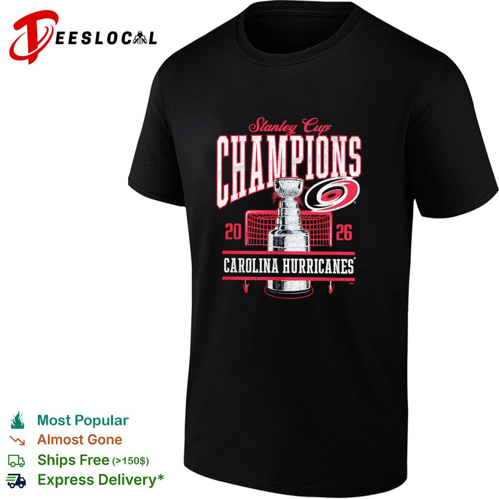 Carolina Hurricanes 2026 Stanley Cup Champions the hockey shirt Unisex