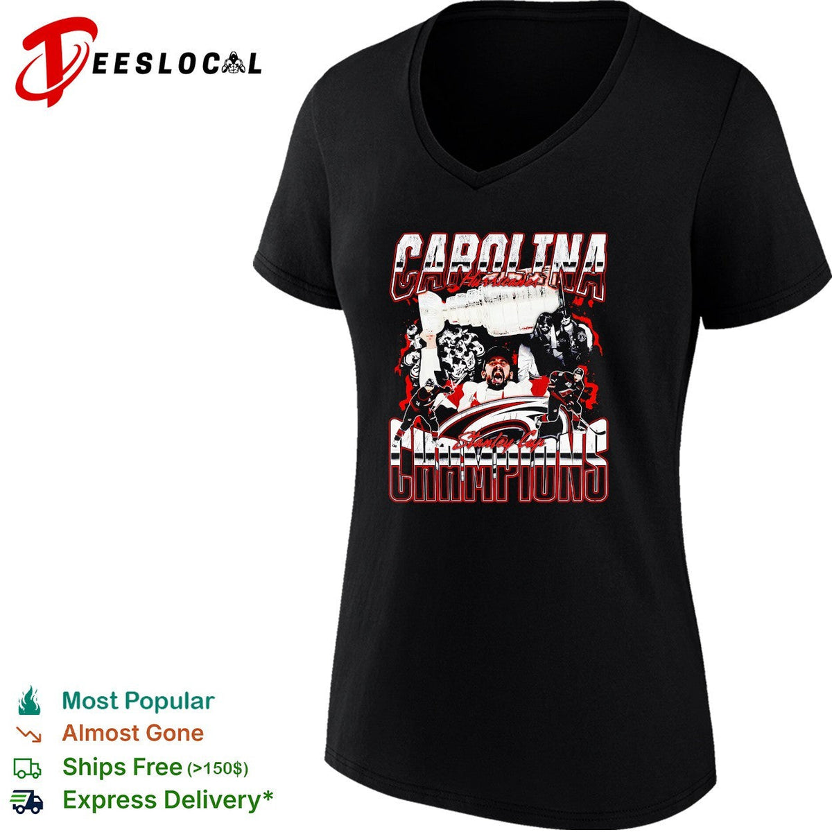 Carolina Hurricanes 2026 Stanley Cup champions team photo trophy shirt Unisex