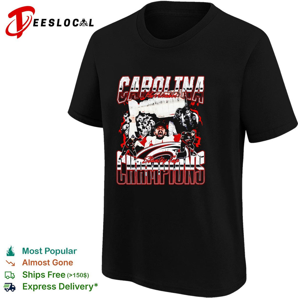 Carolina Hurricanes 2026 Stanley Cup champions team photo trophy shirt Unisex
