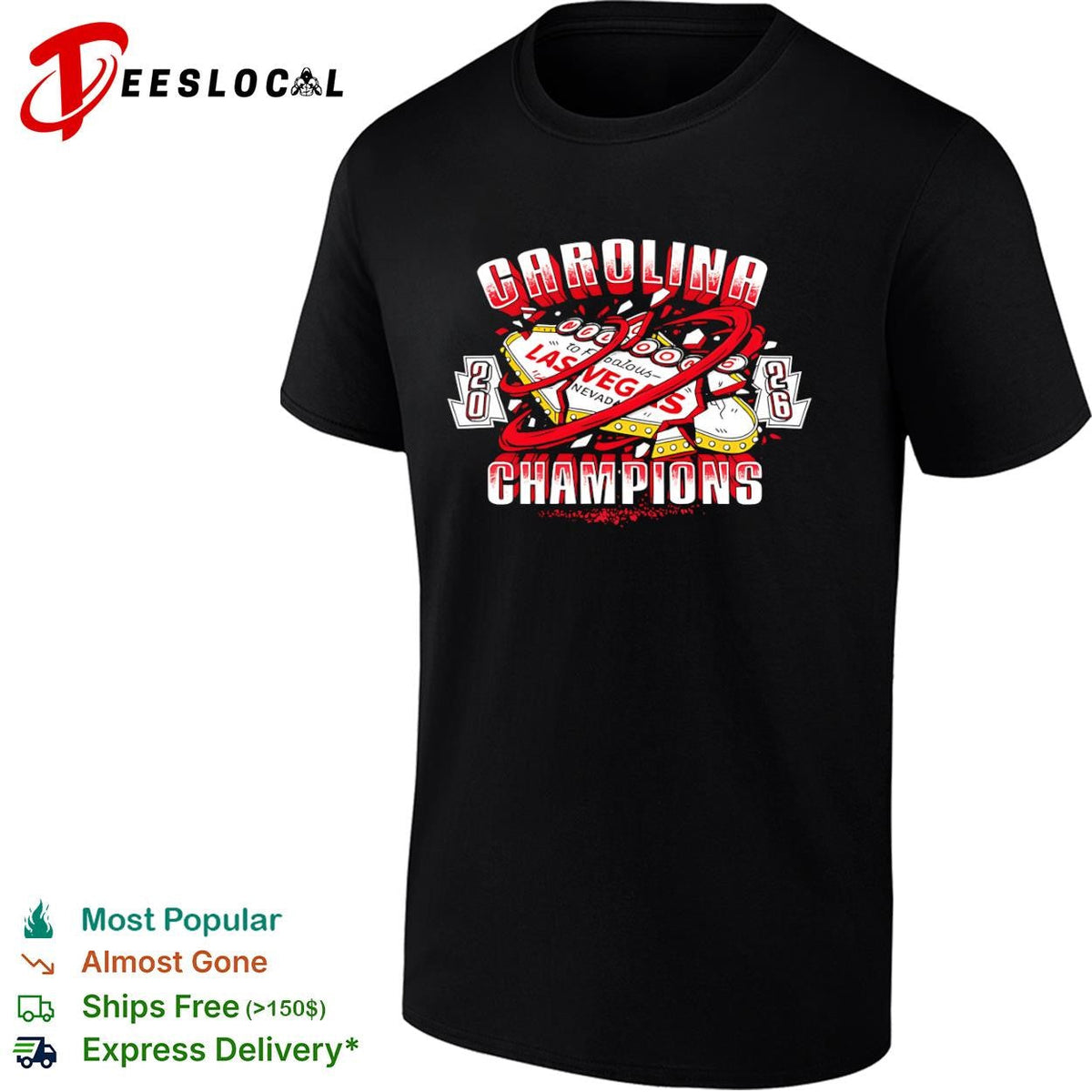 Carolina Hurricanes 2026 champions Las Vegas sign shirt Unisex
