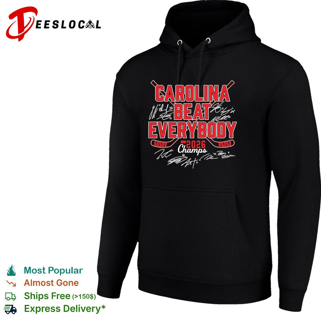 Carolina Hurricanes Beat Everybody 2026 Champs shirt Unisex