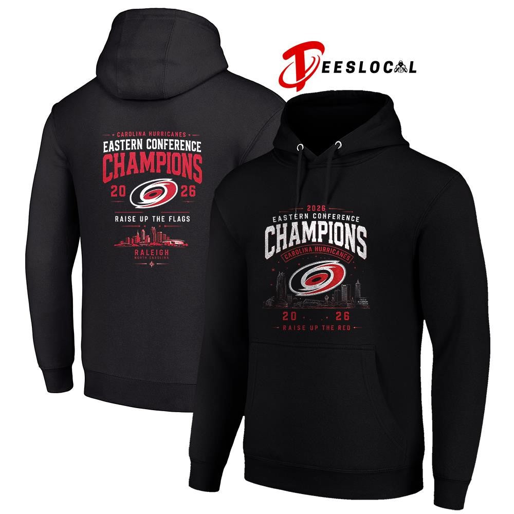Carolina Hurricanes Eastern Conference commemorative city skyline shirt Unisex