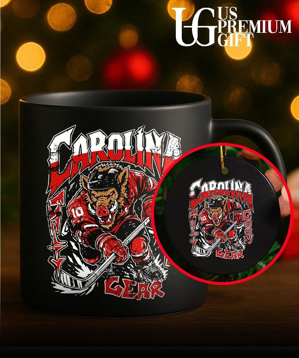 Carolina Hurricanes Ice Hockey Carolina Salty Goon Gear mascot shirt Unisex