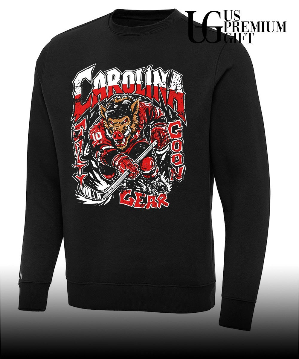 Carolina Hurricanes Ice Hockey Carolina Salty Goon Gear mascot shirt Unisex