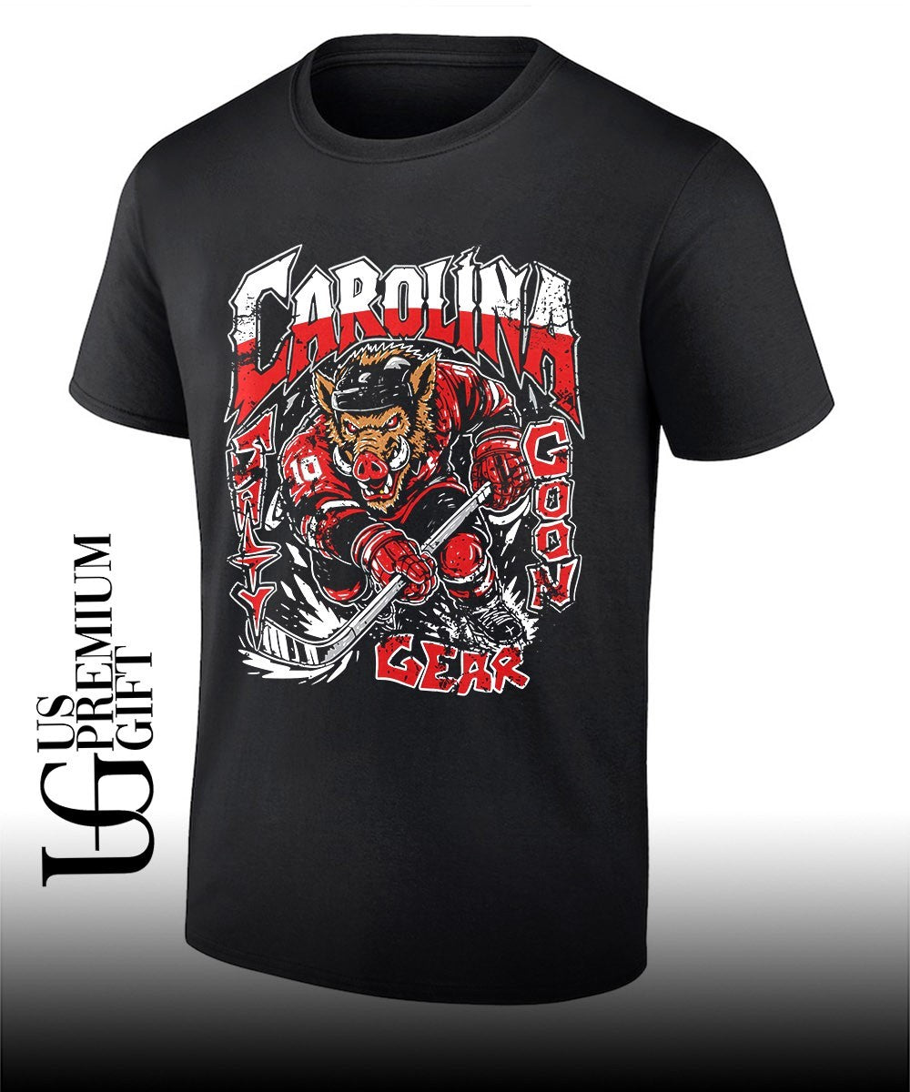 Carolina Hurricanes Ice Hockey Carolina Salty Goon Gear mascot shirt Unisex