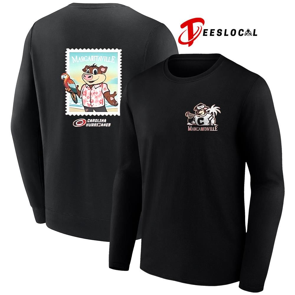 Carolina Hurricanes Margaritaville night mascot art shirt Unisex