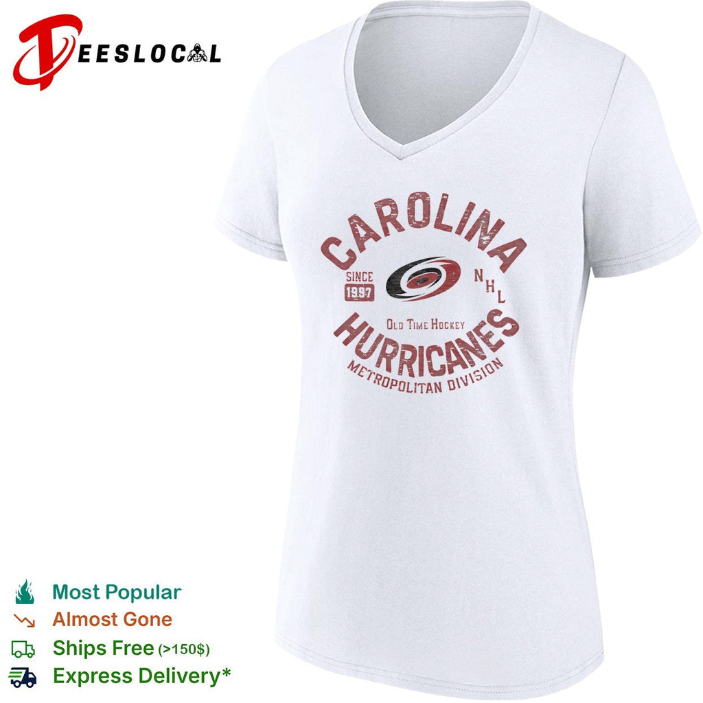 Carolina Hurricanes Since 1997 NHL Old Time Hockey Metropolitan Division shirt Unisex