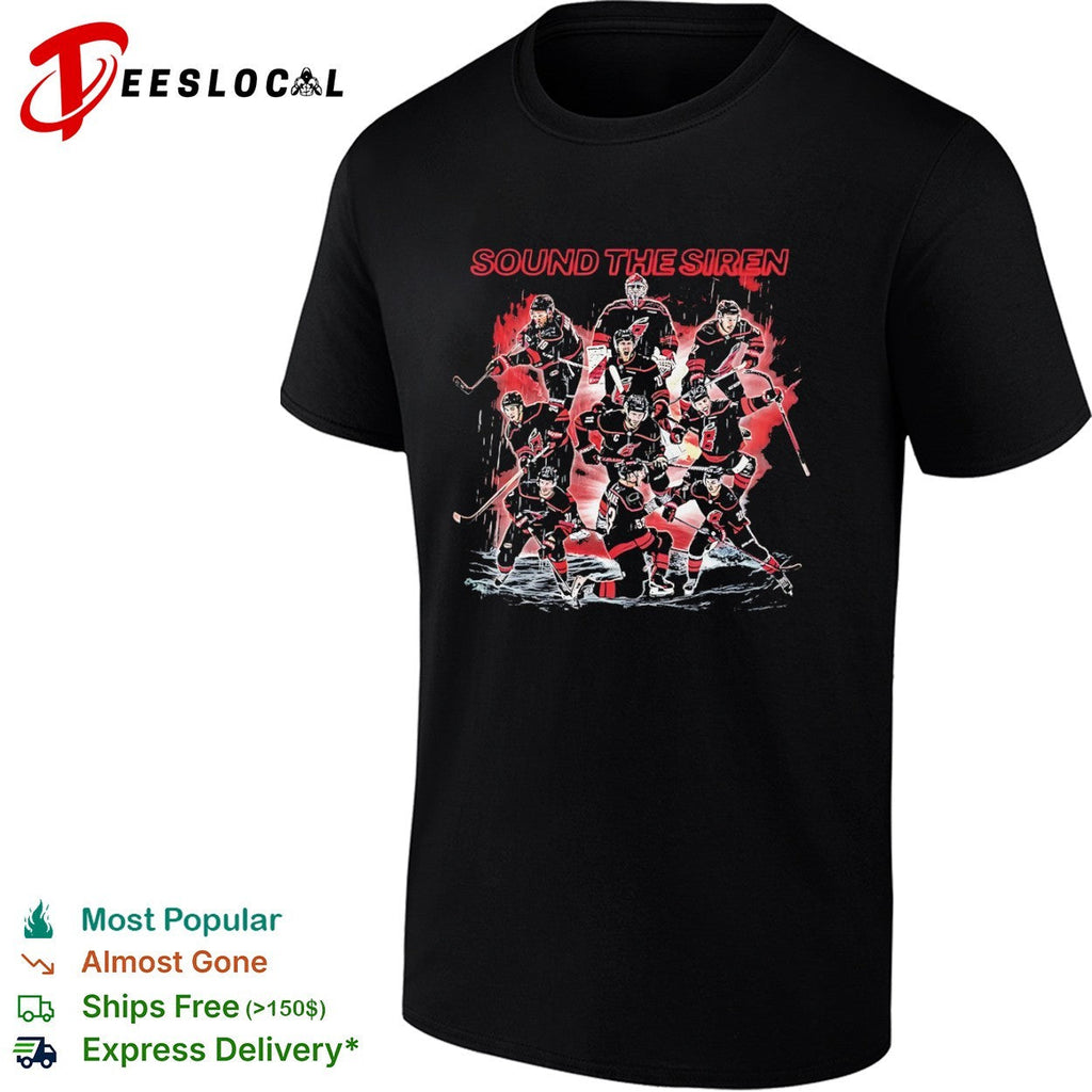 Carolina Hurricanes Sound the Siren NHL hockey 2026 shirt Unisex