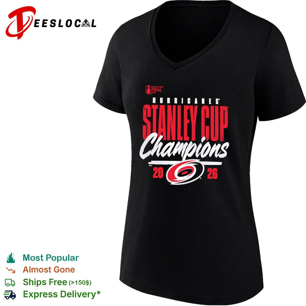 Carolina Hurricanes Stanley Cup Champions 2026 NHL Finals shirt Unisex