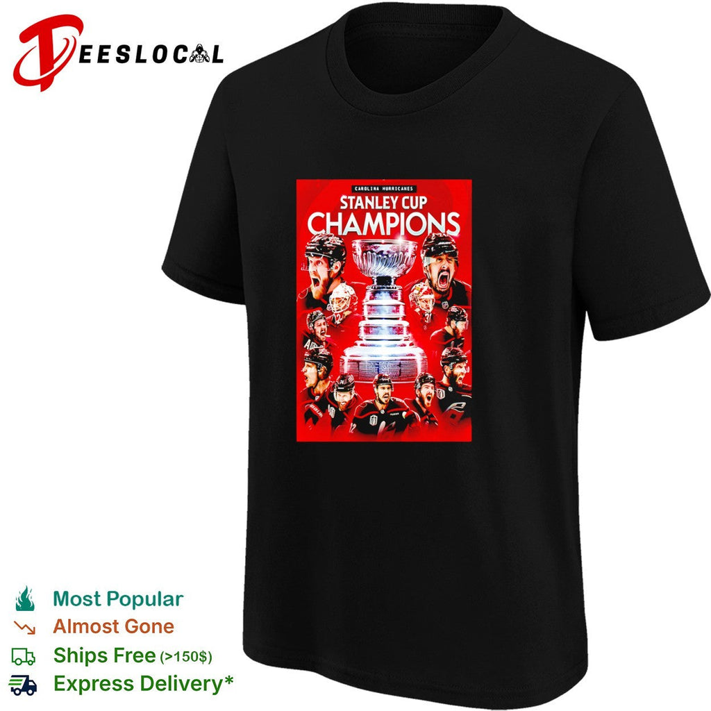 Carolina Hurricanes Stanley Cup Champions Sebastian Aho Andrei Svechnikov shirt Unisex