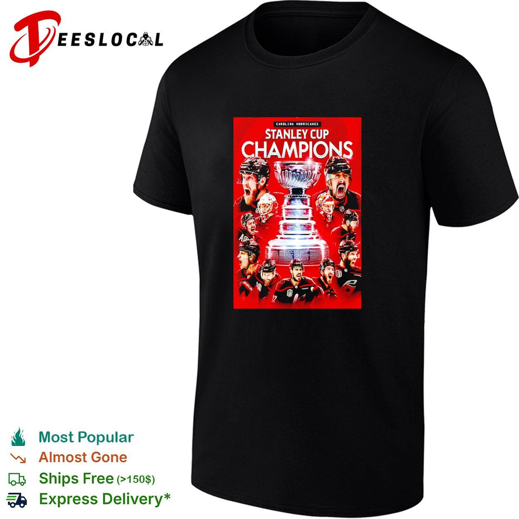 Carolina Hurricanes Stanley Cup Champions Sebastian Aho Andrei Svechnikov shirt Unisex