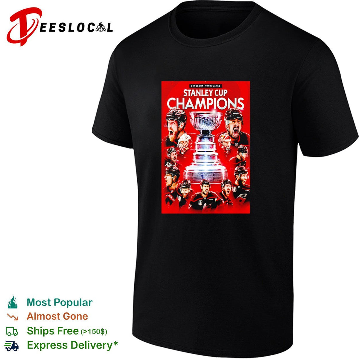 Carolina Hurricanes Stanley Cup Champions Sebastian Aho Andrei Svechnikov shirt Unisex
