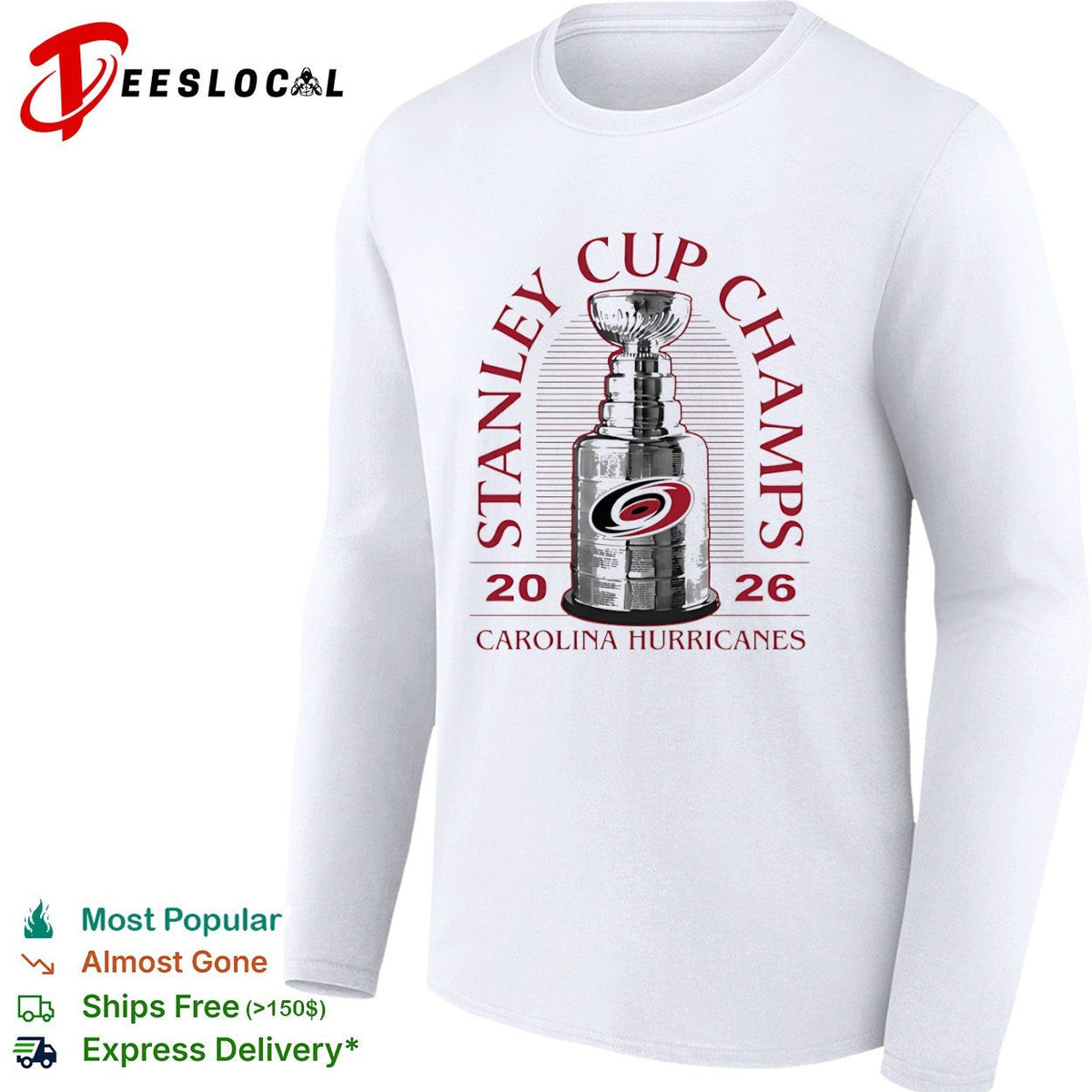 Carolina Hurricanes Stanley Cup Champs 2026 NHL Hockey Fan Memorabilia shirt Unisex